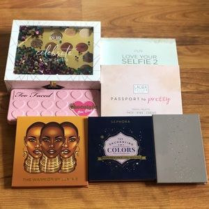 Eyeshadow Pallet Bundle (multiple brands)